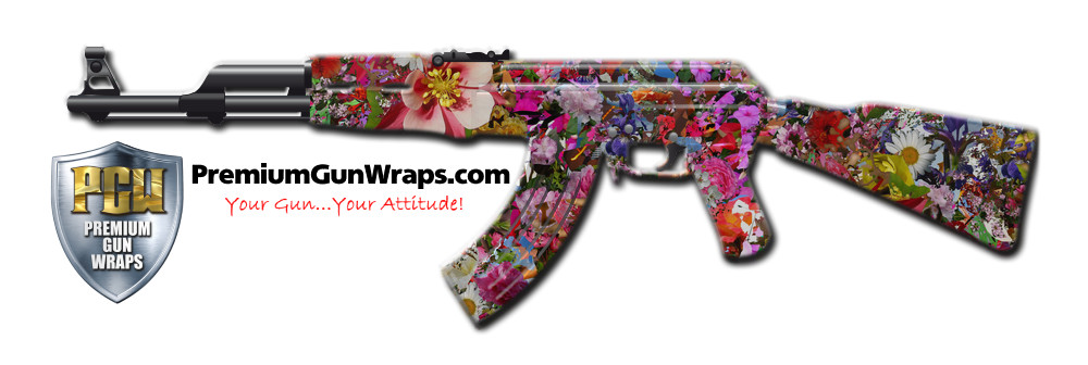 Buy Gun Wrap Trippy Flowers Gun Wrap