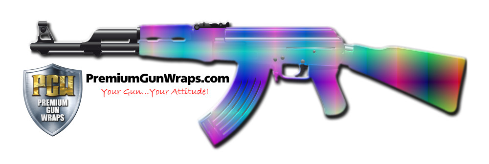 Buy Gun Wrap Trippy Grid Gun Wrap