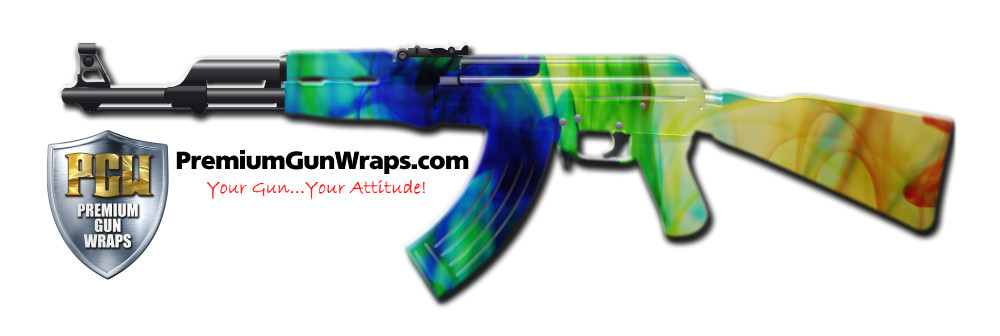Buy Gun Wrap Trippy Liquid Gun Wrap