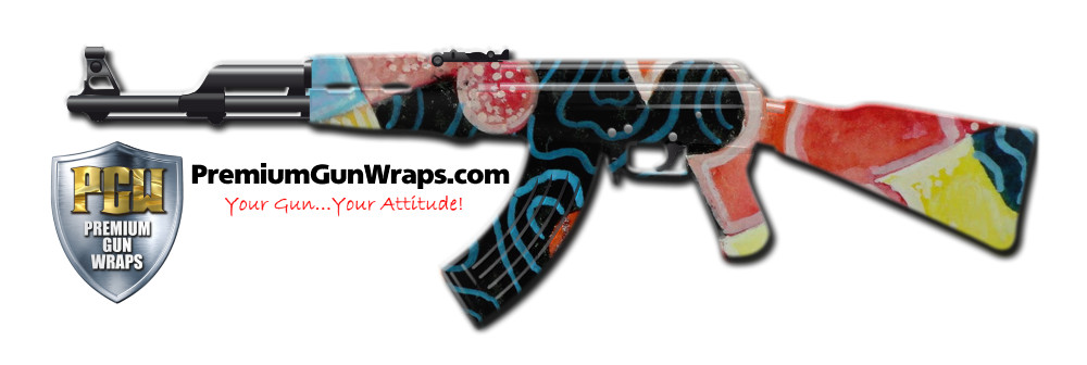 Buy Gun Wrap Trippy Pieces Gun Wrap