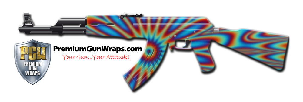Buy Gun Wrap Trippy Spin Gun Wrap