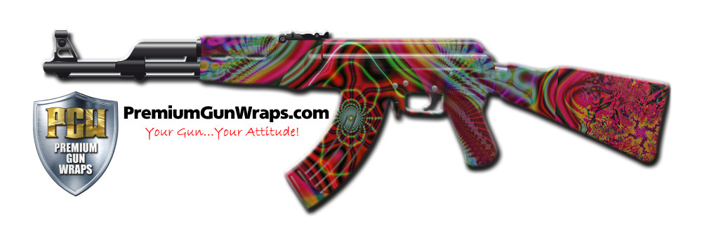 Buy Gun Wrap Trippy Splash Gun Wrap