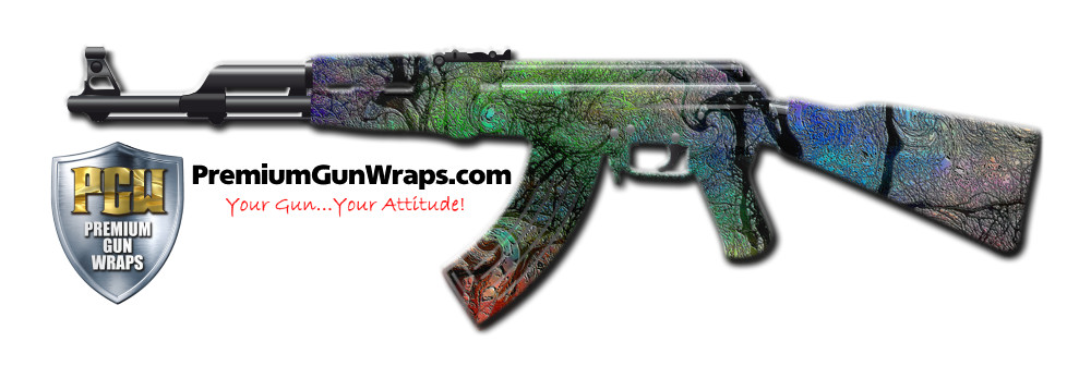 Buy Gun Wrap Trippy Trees Gun Wrap