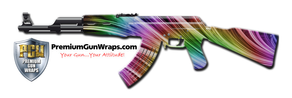 Buy Gun Wrap Trippy Waves Gun Wrap