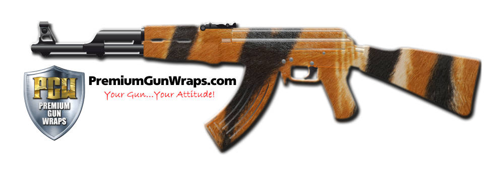 Buy Gun Wrap Skin Fur Tigress Gun Wrap