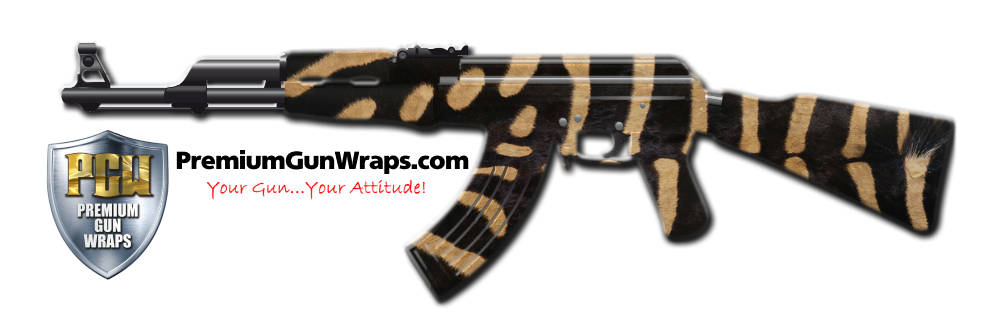 Buy Gun Wrap Skin Fur Zebra Gun Wrap