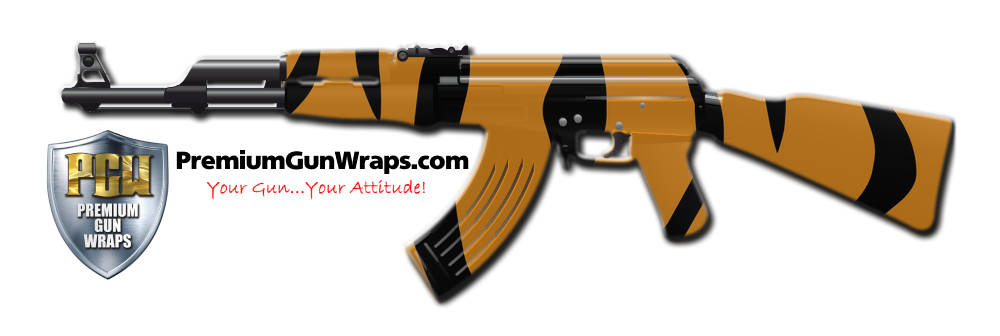 Buy Gun Wrap Skin Painted Cat Gun Wrap