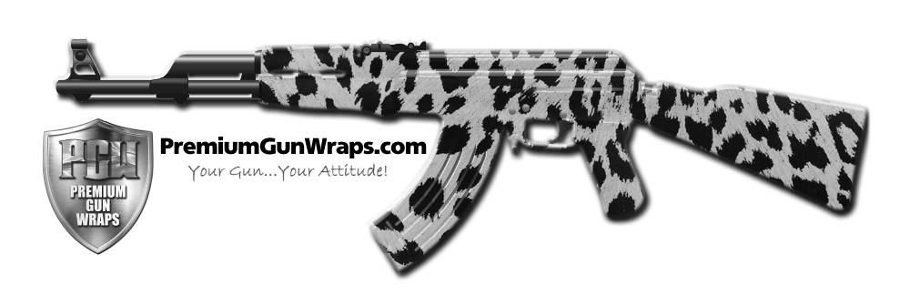 Buy Gun Wrap Skin Painted Leopard Gun Wrap