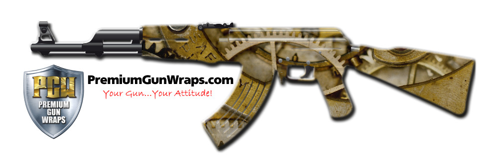 Buy Gun Wrap Steampunk Chrono Gun Wrap