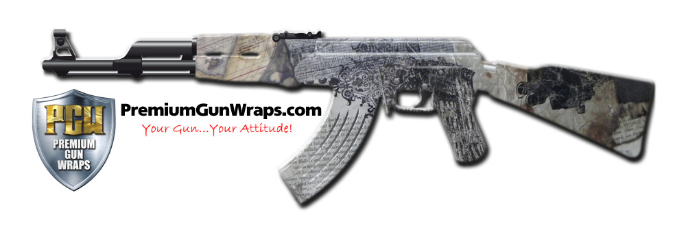 Buy Gun Wrap Steampunk Clippings Gun Wrap