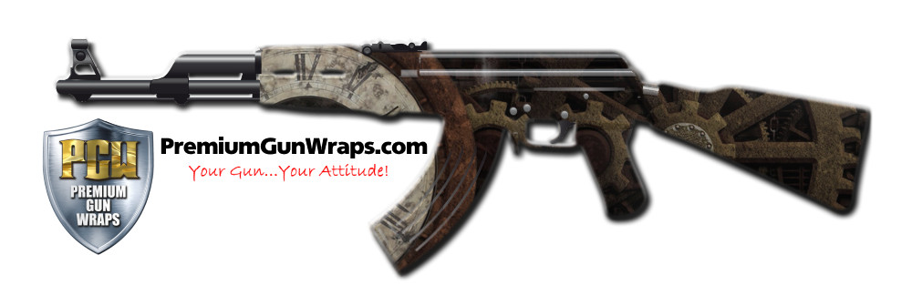 Buy Gun Wrap Steampunk Clock Gun Wrap