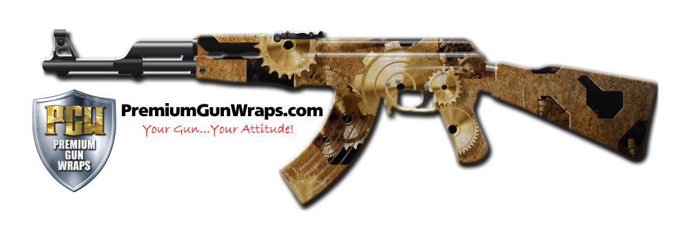 Buy Gun Wrap Steampunk Cogs Gun Wrap