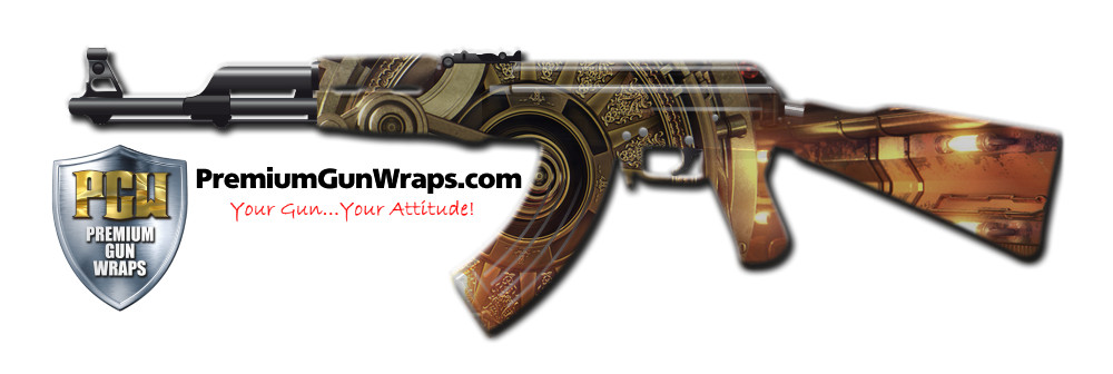 Buy Gun Wrap Steampunk Machine Gun Wrap