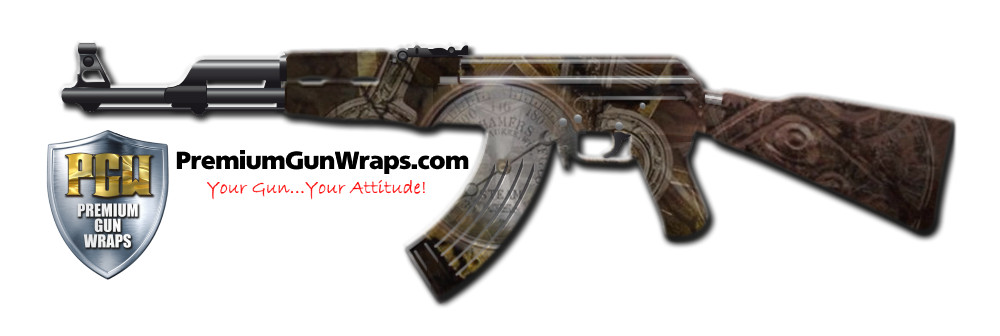 Buy Gun Wrap Steampunk Rough Gun Wrap