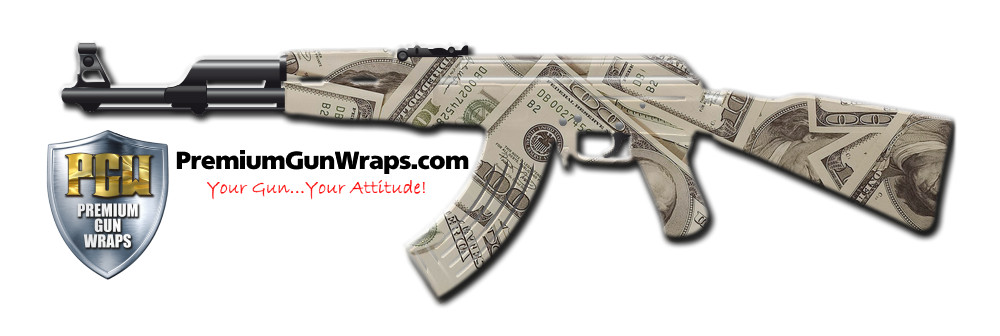 Buy Gun Wrap Texture Cash Gun Wrap