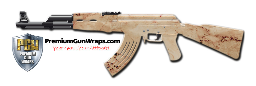 Buy Gun Wrap Texture Tan Marble Gun Wrap