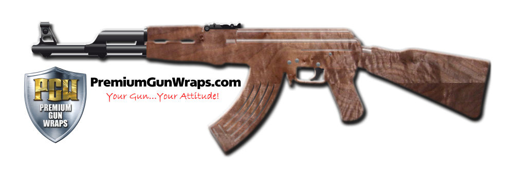 Buy Gun Wrap Wood Bookmatch Gun Wrap