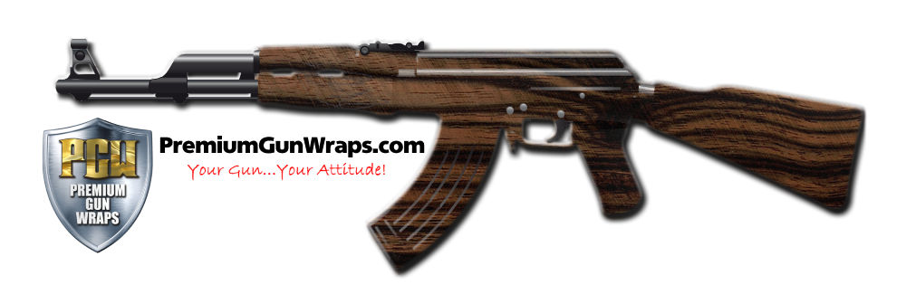 Buy Gun Wrap Wood Calamander Gun Wrap