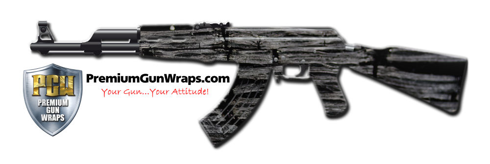 Buy Gun Wrap Wood Chared Gun Wrap