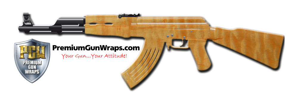 Buy Gun Wrap Wood Flame Gun Wrap