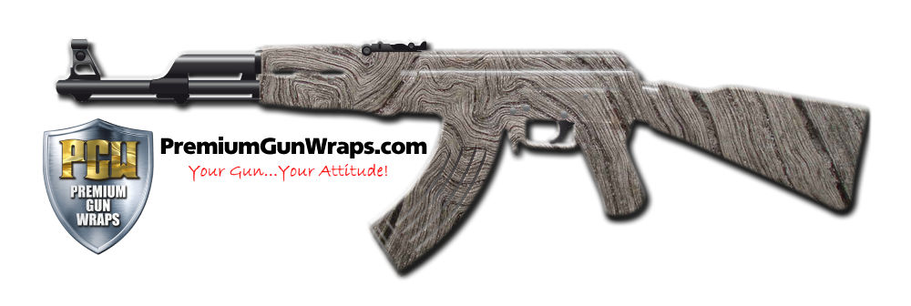 Buy Gun Wrap Wood Grey Gun Wrap