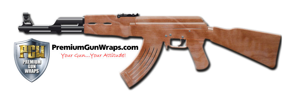 Buy Gun Wrap Wood Raw Gun Wrap