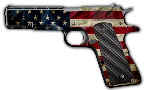 American Flag Handgun Wrap
